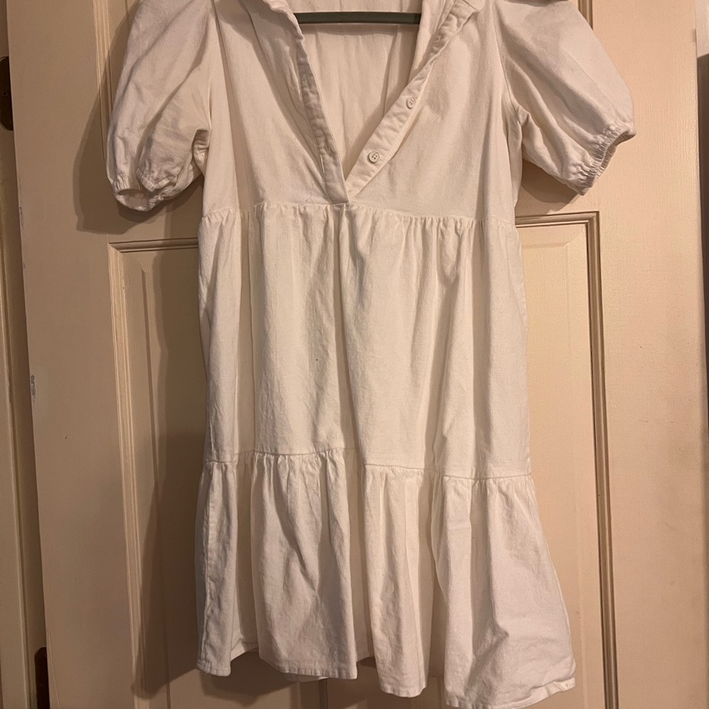 TCEC White Mini Dress